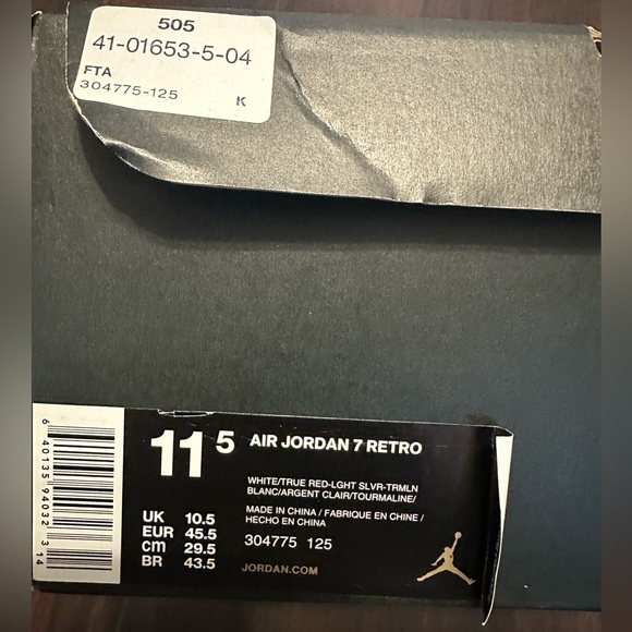 Air Jordan 7 “Hare” - Picture 8 of 9